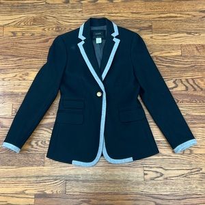 J. Crew Black Wool Blazer